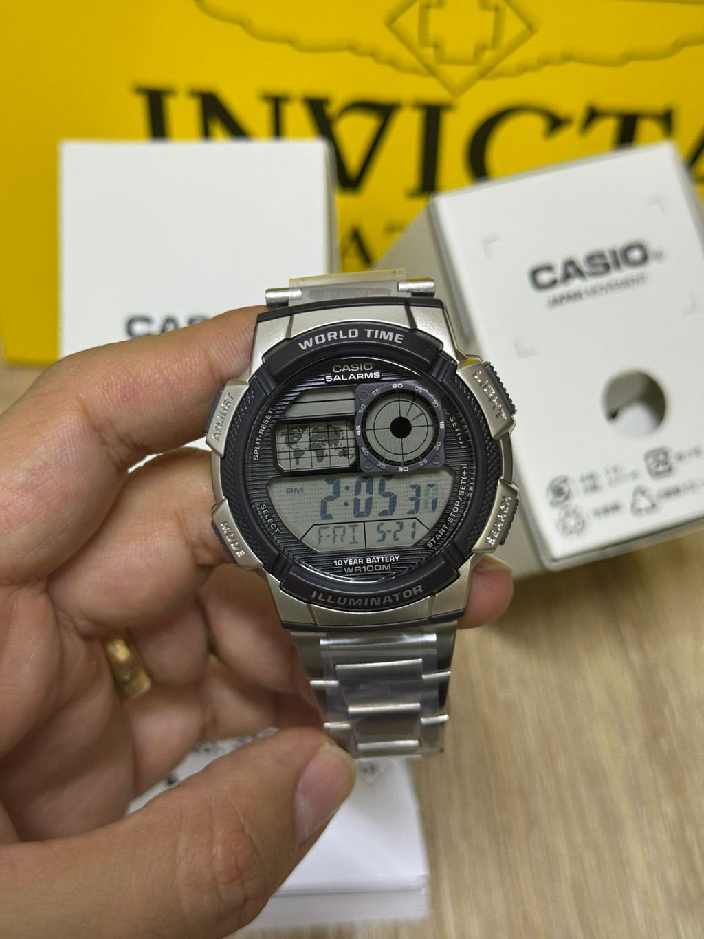 Casio Original Hombre AE-1000WD--1AV (2652.0125)