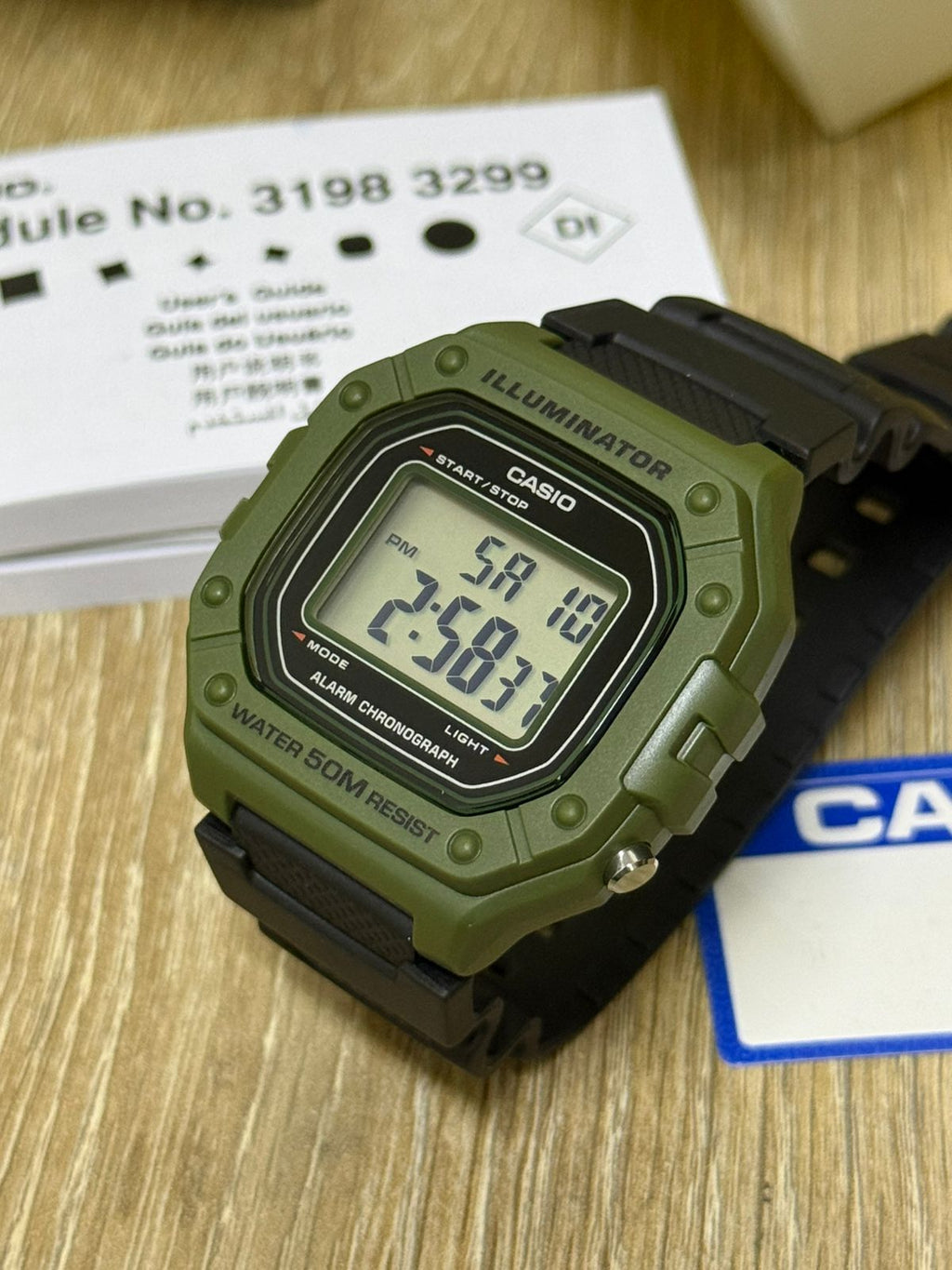Casio Original Hombre W-218 (2651.095)