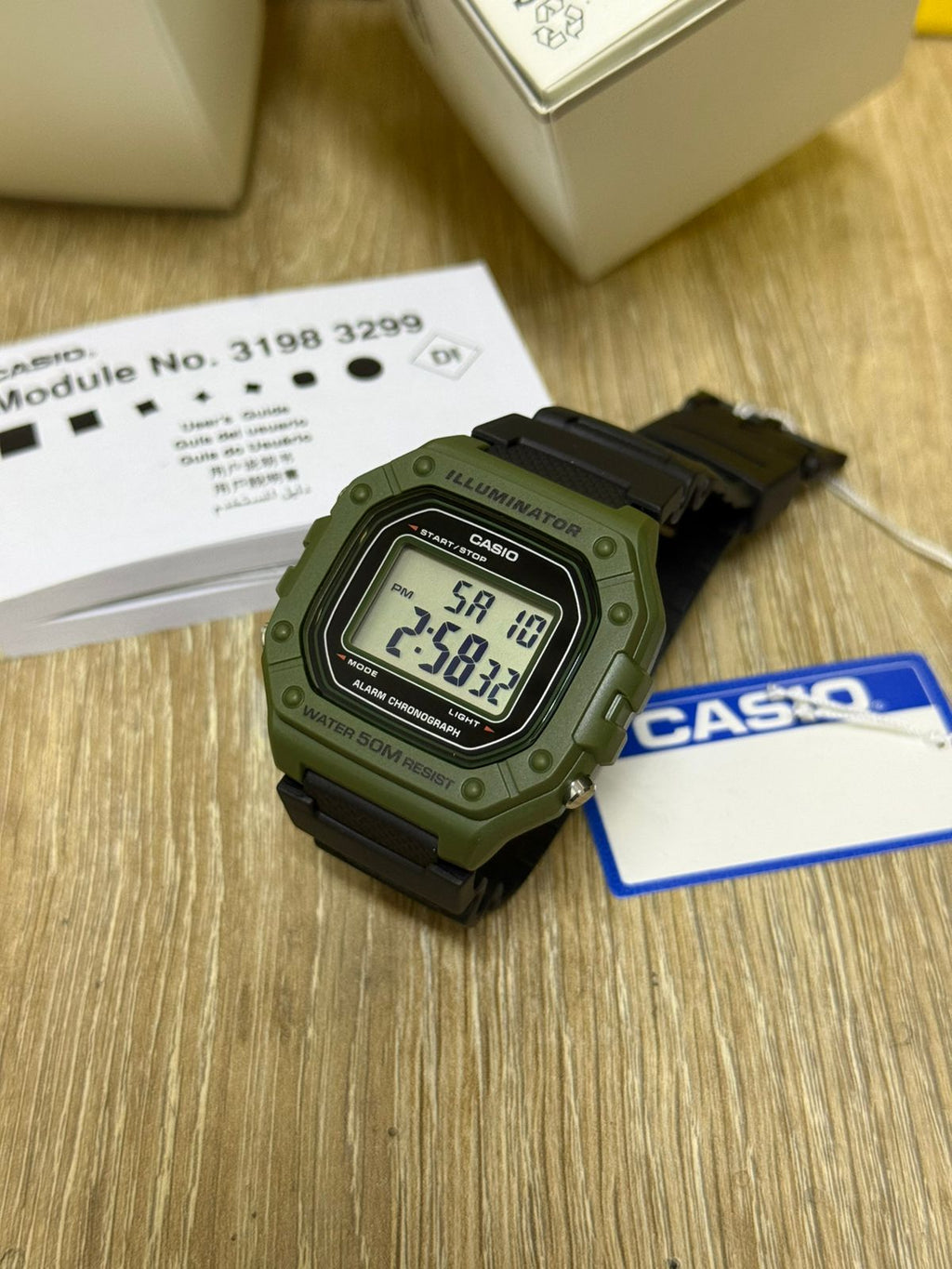Casio Original Hombre W-218 (2651.095)