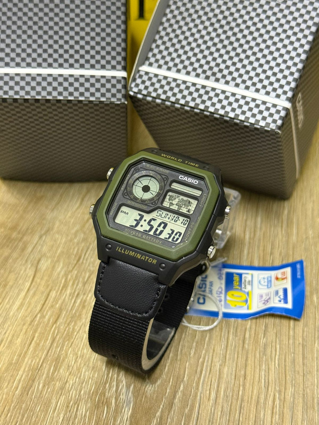 Casio Original Hombre AE-1200WHB (26150.0195)