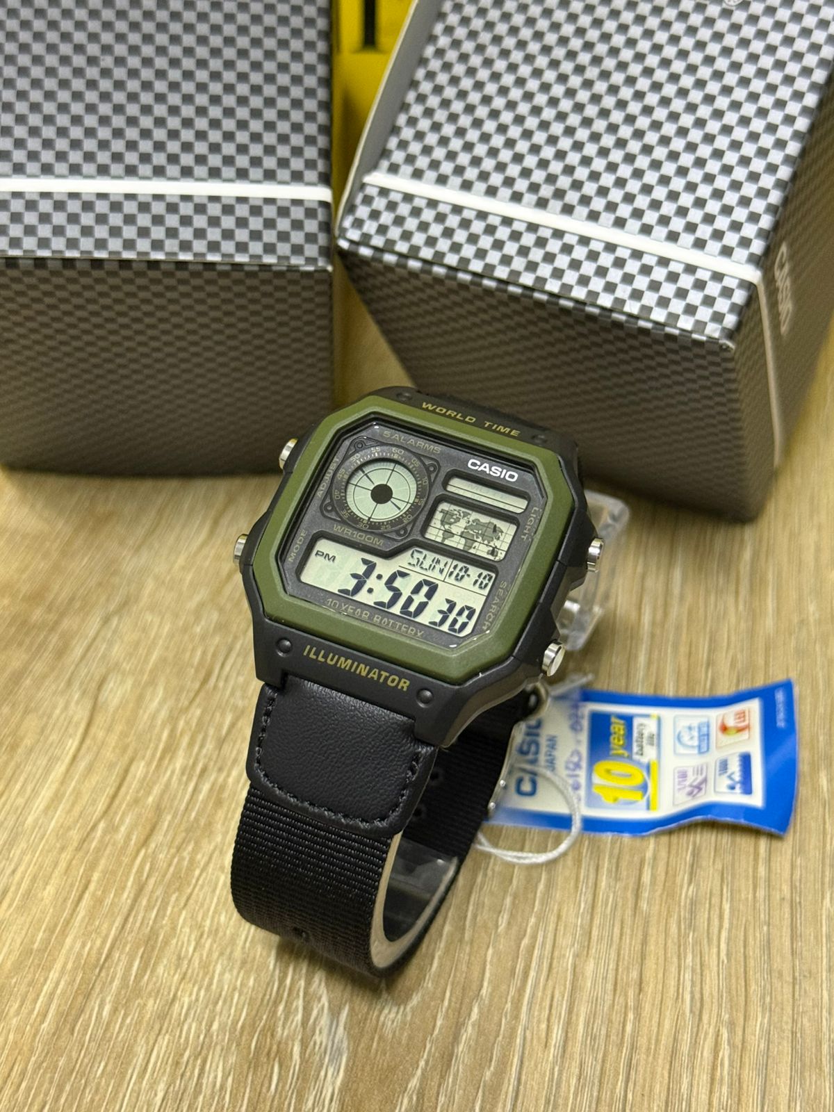 Casio Original Hombre AE-1200WHB (26150.0195)