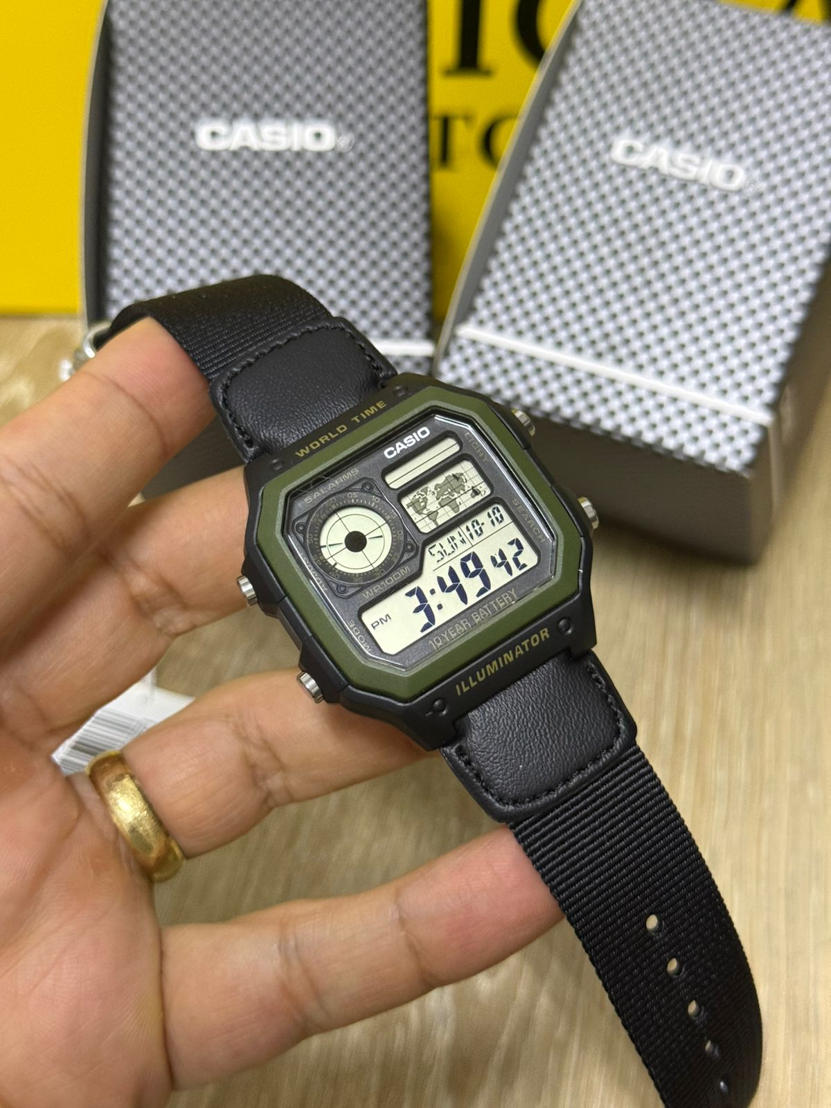 Casio Original Hombre AE-1200WHB (26150.0195)