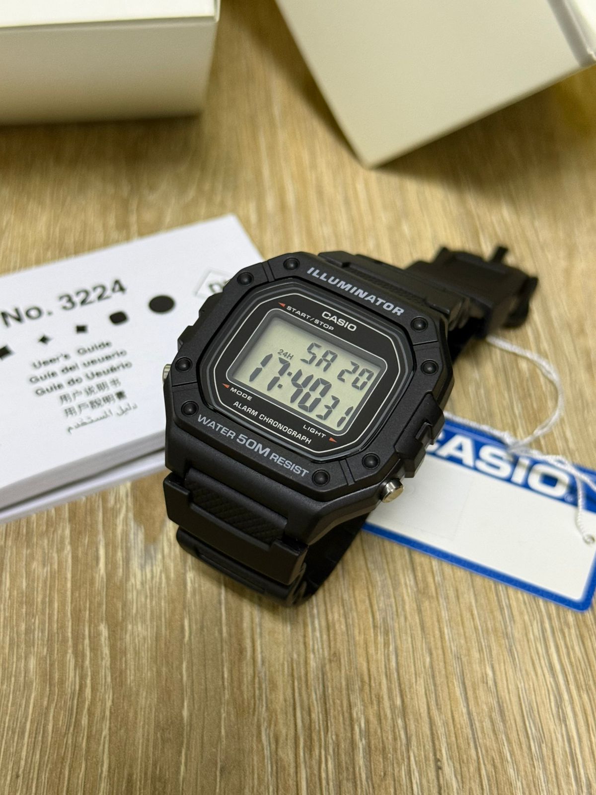 Casio Original Hombre W-218H (2658.0105)