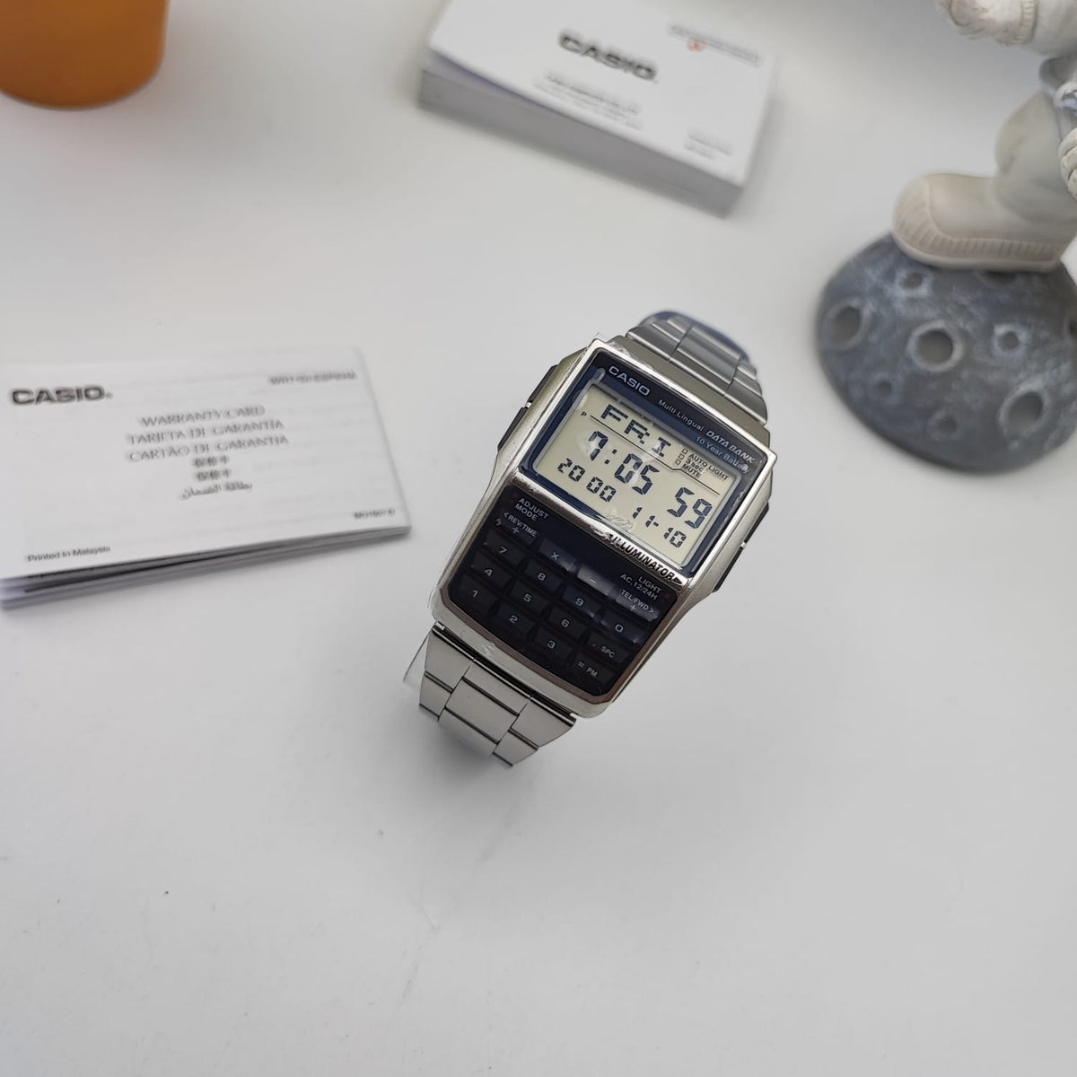Casio Original CALCULADORA ACERO (26185.0225)